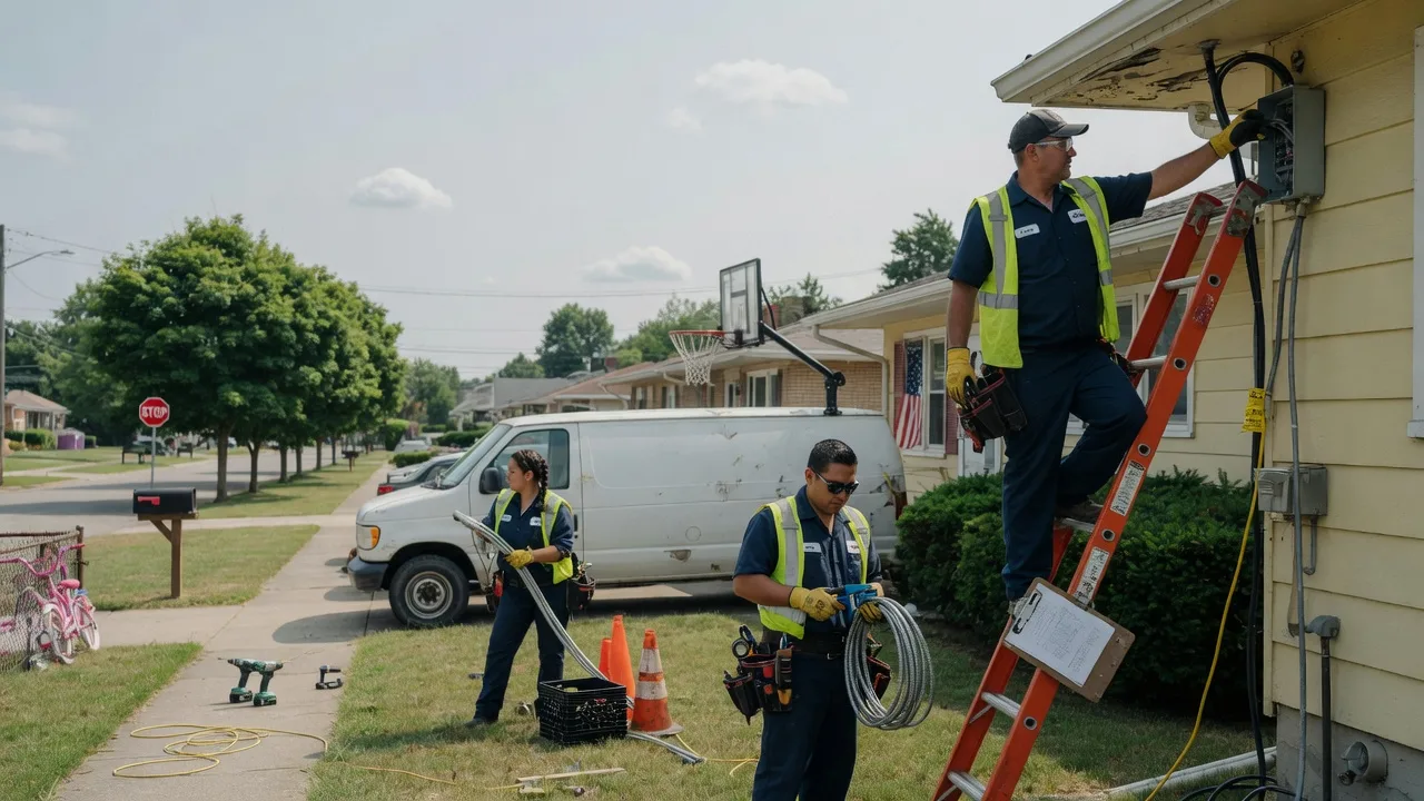 Licensed Electrician in Noble, LA near me